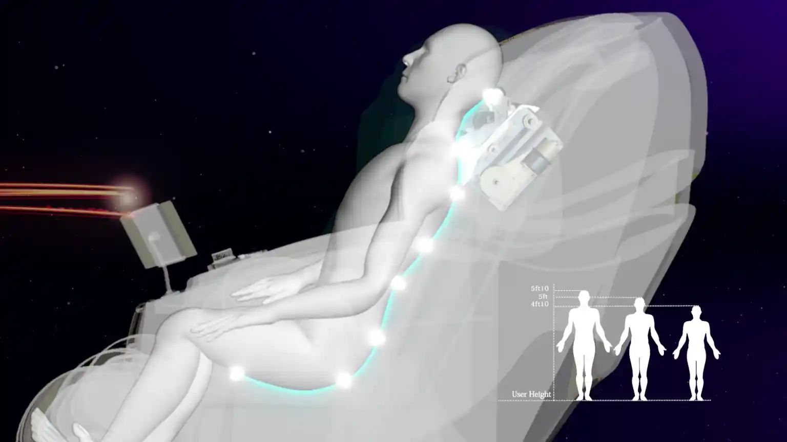 AT 629 Ki-I- Body-Sensor-Scan AT 629 Ki- Detailansicht vom Body-Sensor-Scan zur Schulterhöhen-Erkennung