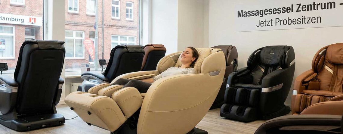 Wo kann ich Massagesessel vor dem Kauf testen? Vertrauen Sie der Pionierin.