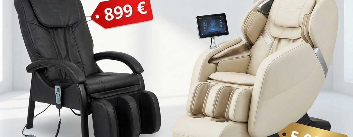 Warum gibt es so große Preisunterschiede bei Massagesesseln? Ein ehrlicher Vergleich.