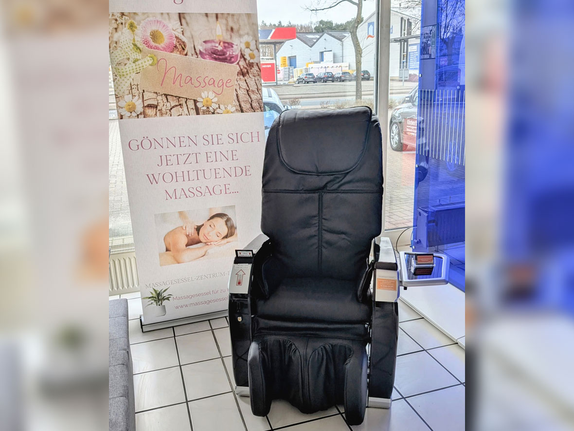 Münzmassagesessel MZD- 4 Massage für 1 Euro