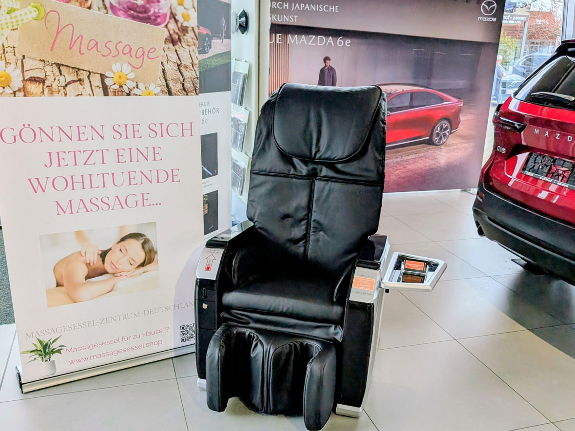 Münzmassagesessel MZD-30 Autohaus Eckhof