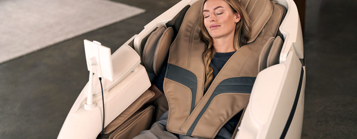 Erfahren Sie, wie der Skyliner III mit 4-Hand-Massage und dualer Wärme Stress abbaut. Entdecken Sie die Psychologie der Geborgenheit für Ihre DNA