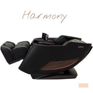 Casada-Massagesessel-Harmony-in-schwarz-liegend