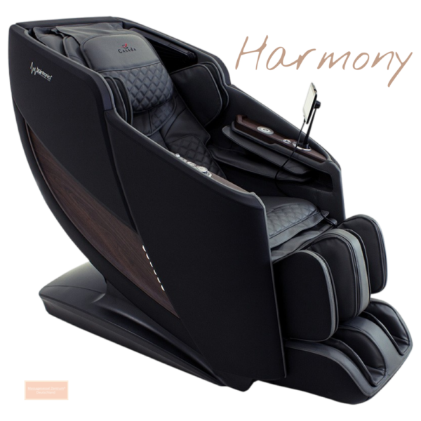 Casada-Massagesessel-Harmony-in-schwarz-seitl.-Detailansicht