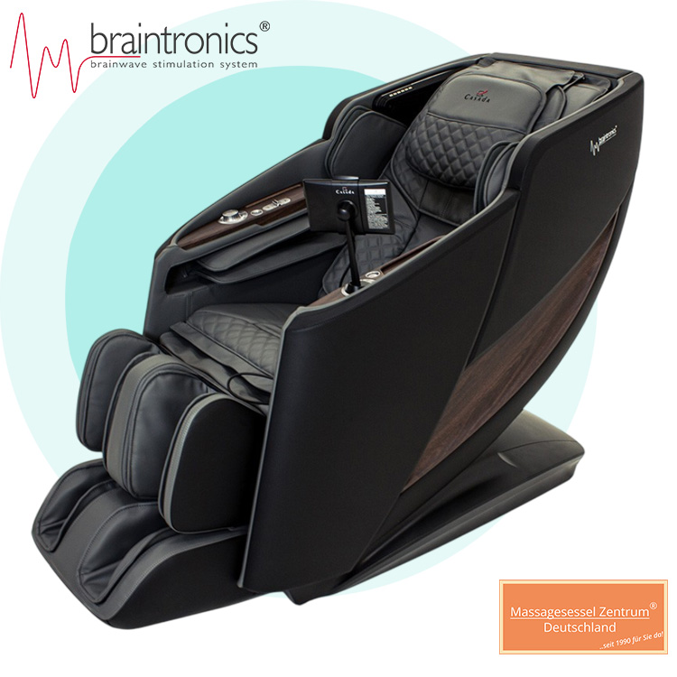 Casada-Massagesessel-Harmony-schwarz-grau