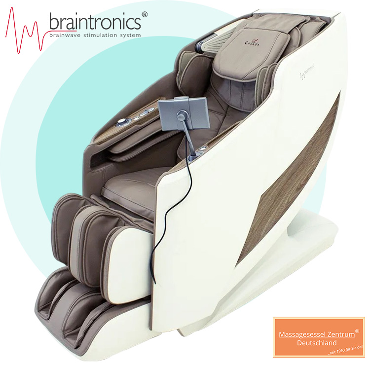 Casada-Massagesessel-Harmony-weiss-braun